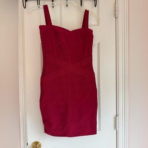 Elegant Red Bandage Dress. New without tag ! Size S. Price firm. No return.